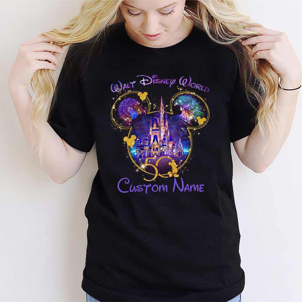 Magical World - Personalized Christmas Mouse T-shirt and Hoodie