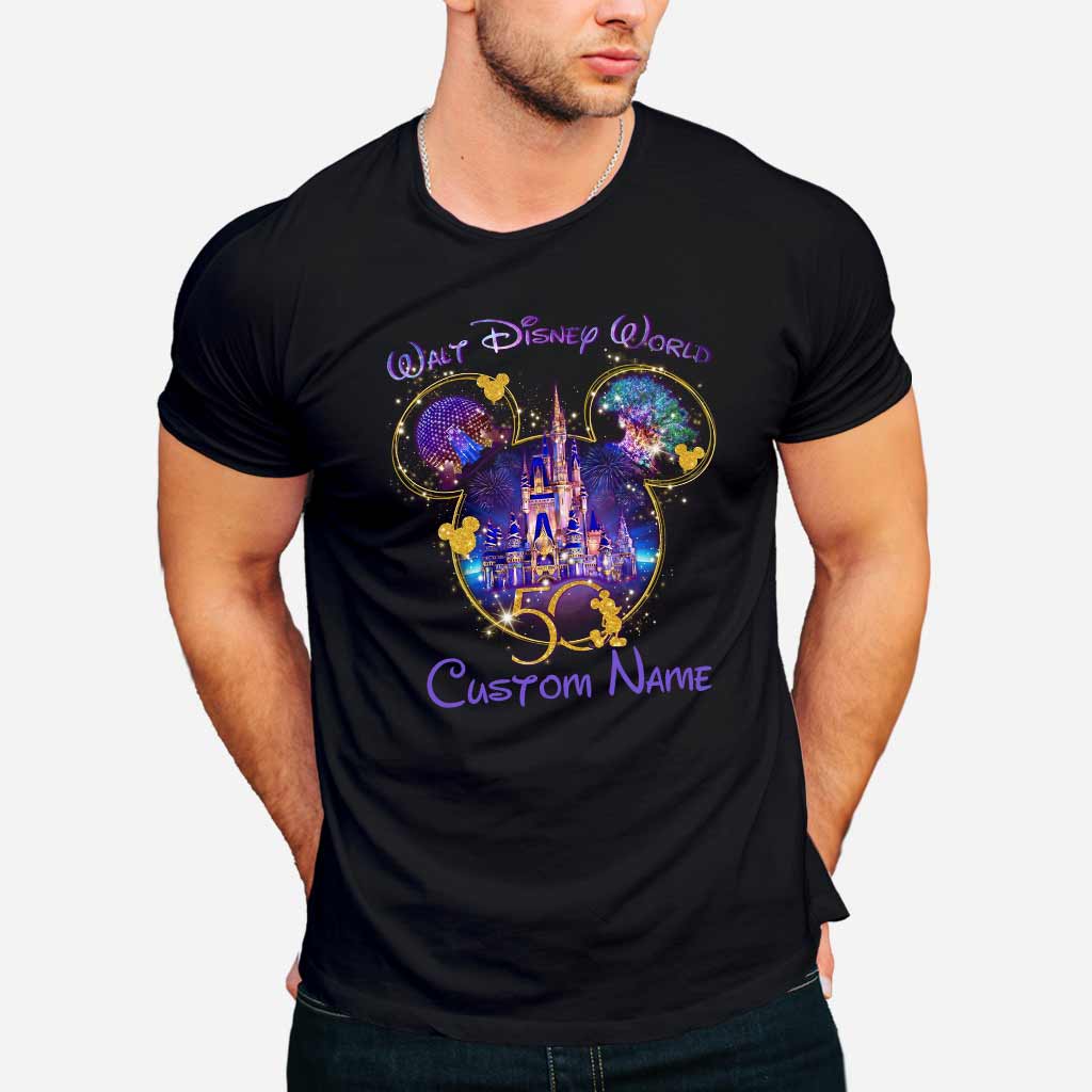Magical World - Personalized Christmas Mouse T-shirt and Hoodie