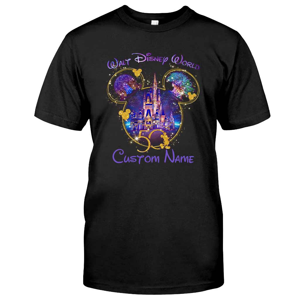 Magical World - Personalized Christmas Mouse T-shirt and Hoodie