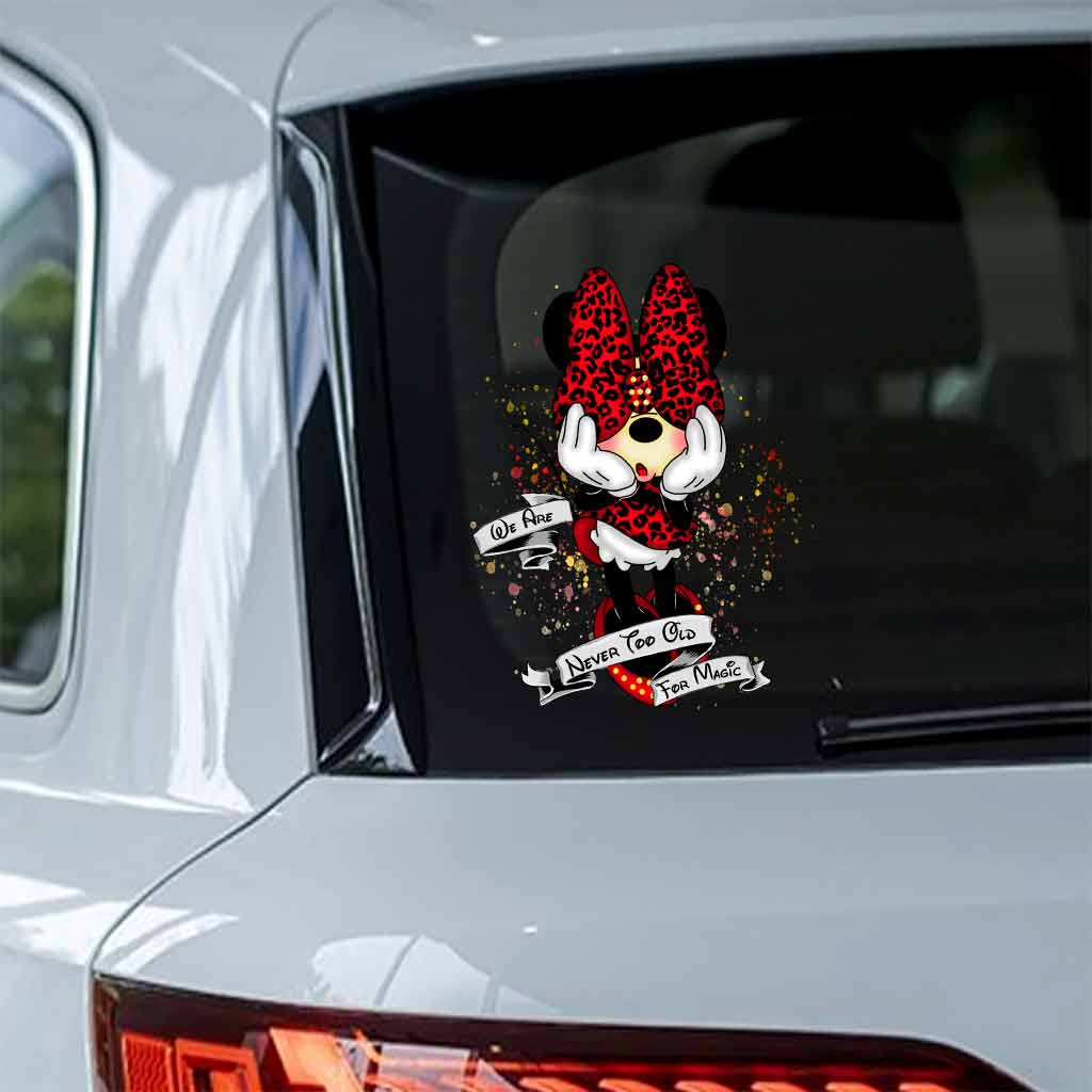 Never Too Old - Mouse Decal Full