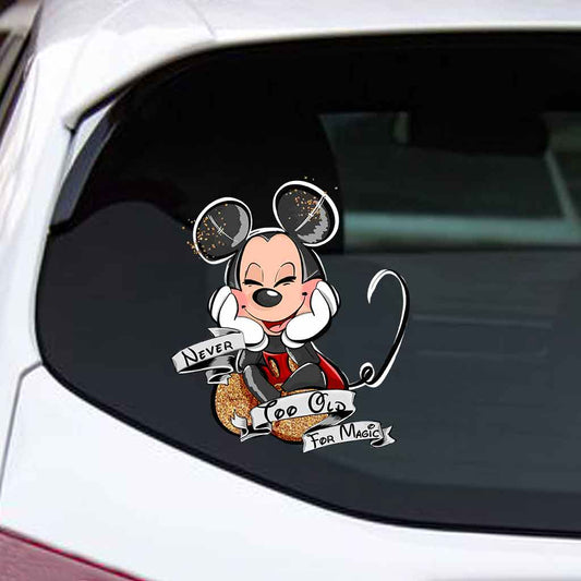 Never Too Old For Magic - Mouse Decal Full