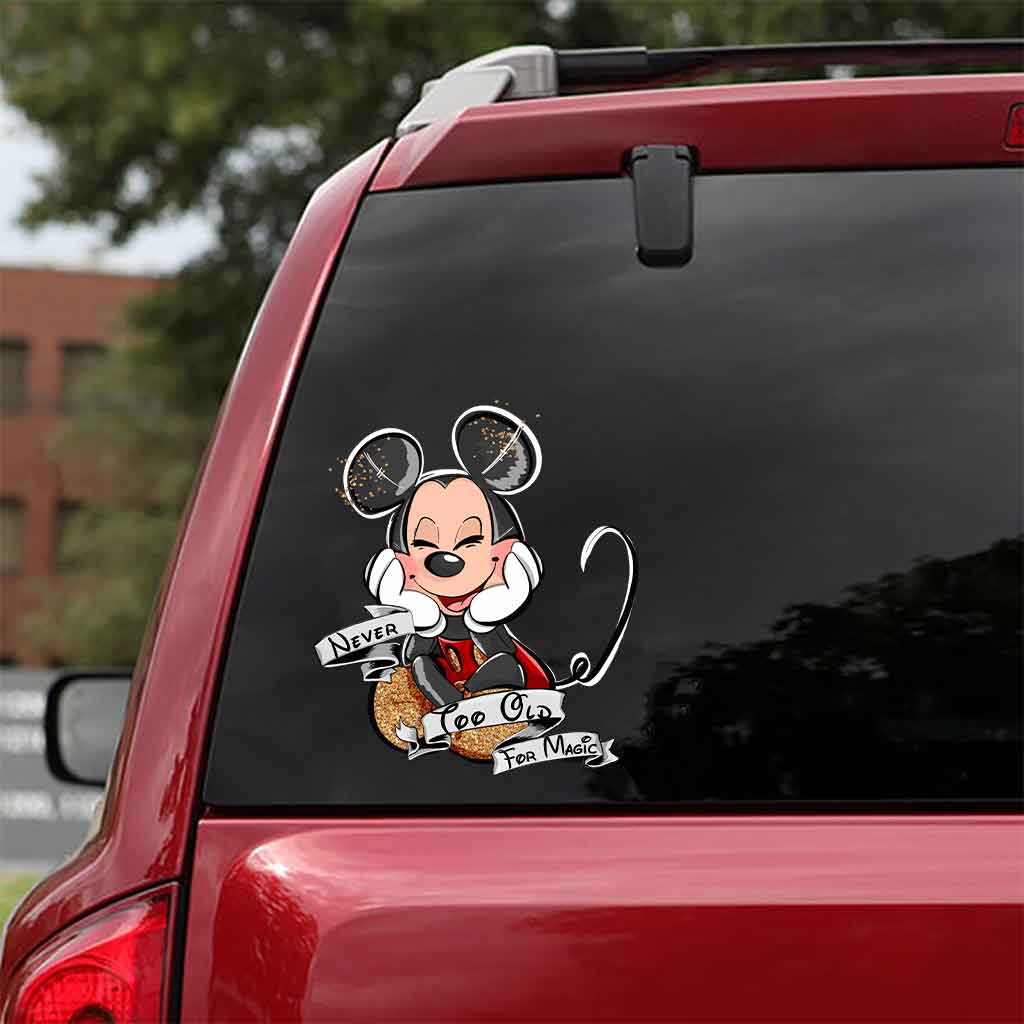 Never Too Old For Magic - Mouse Decal Full