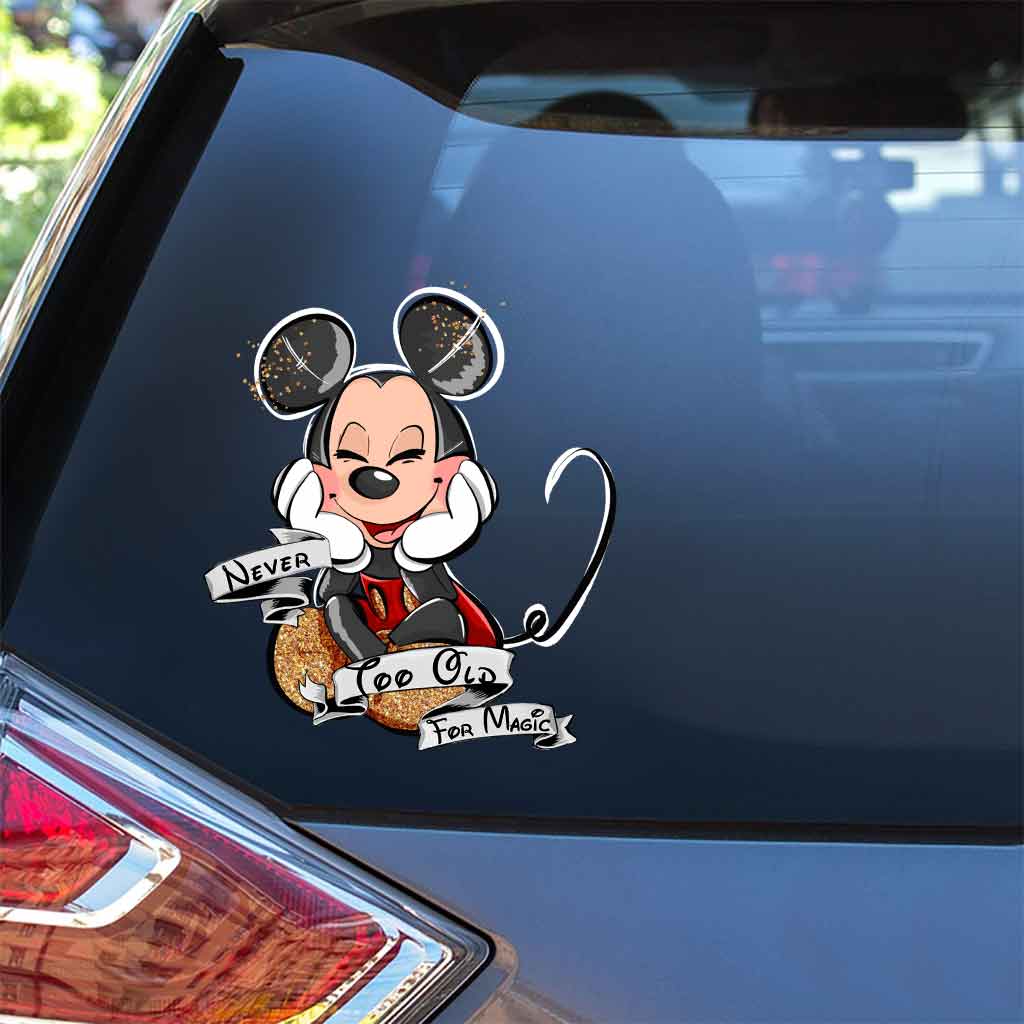 Never Too Old For Magic - Mouse Decal Full