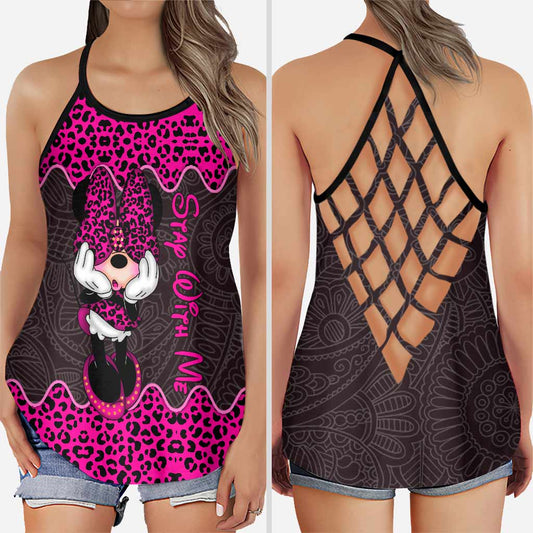 Dreamy Mouse Ears - Cross Tank Top