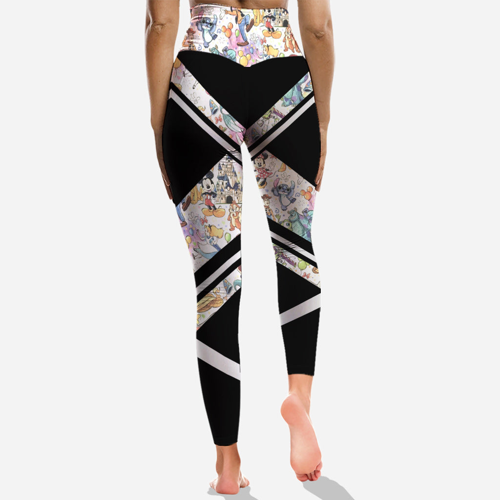 Magical World - Personalized Mouse Hoodie and Leggings
