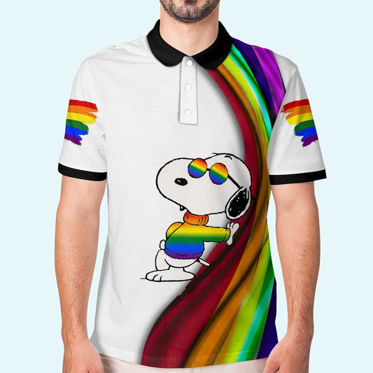 I Am Brave - LGBT Support Polo Shirt