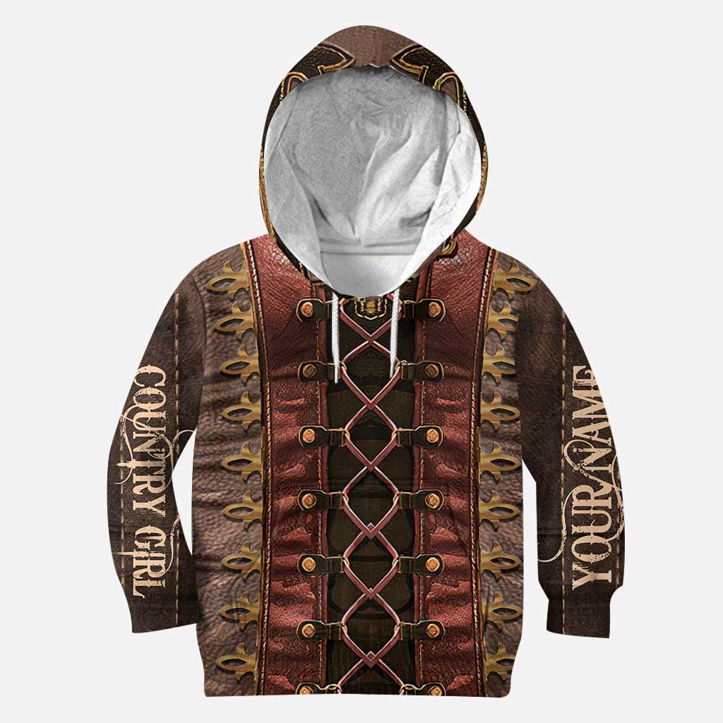 Country Girl - Personalized Horse All Over Hoodie