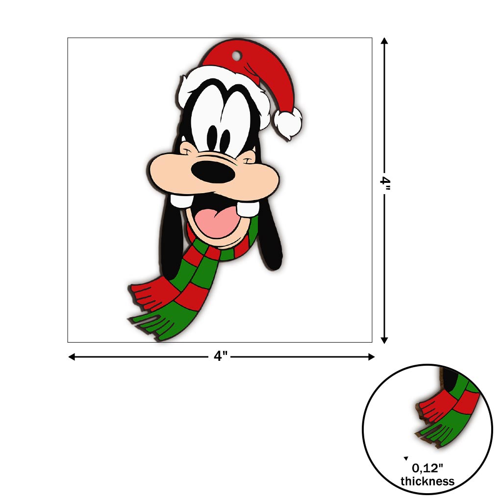 Merry Christmas - Mouse 6 Pieces Garland