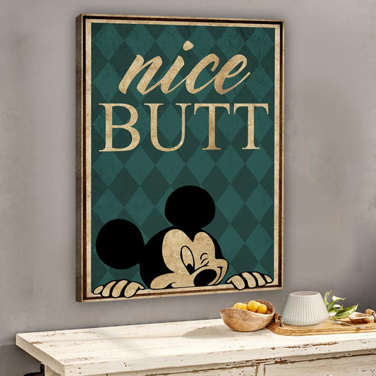 Nice Butt - Mouse Canvas And Poster