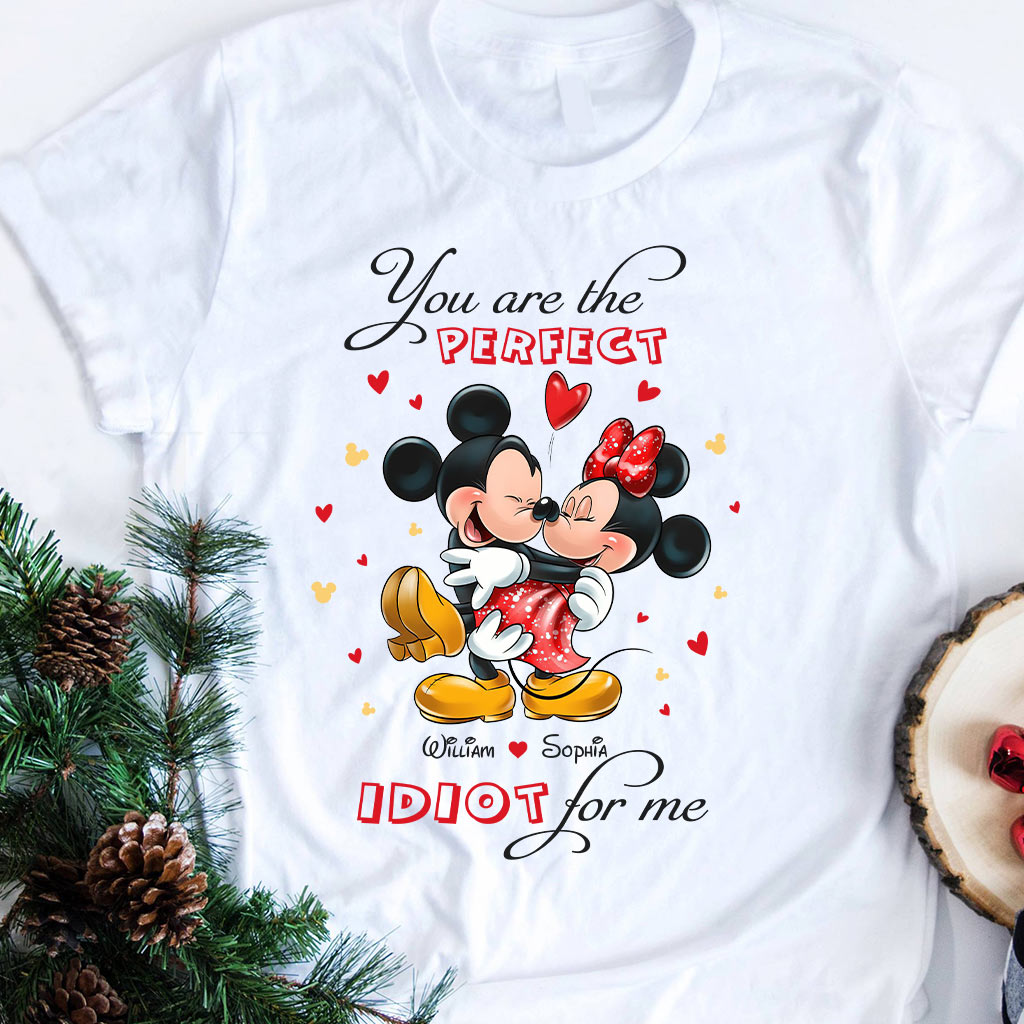 Perfect Idiot - Personalized Couple Mouse T-shirt and Hoodie