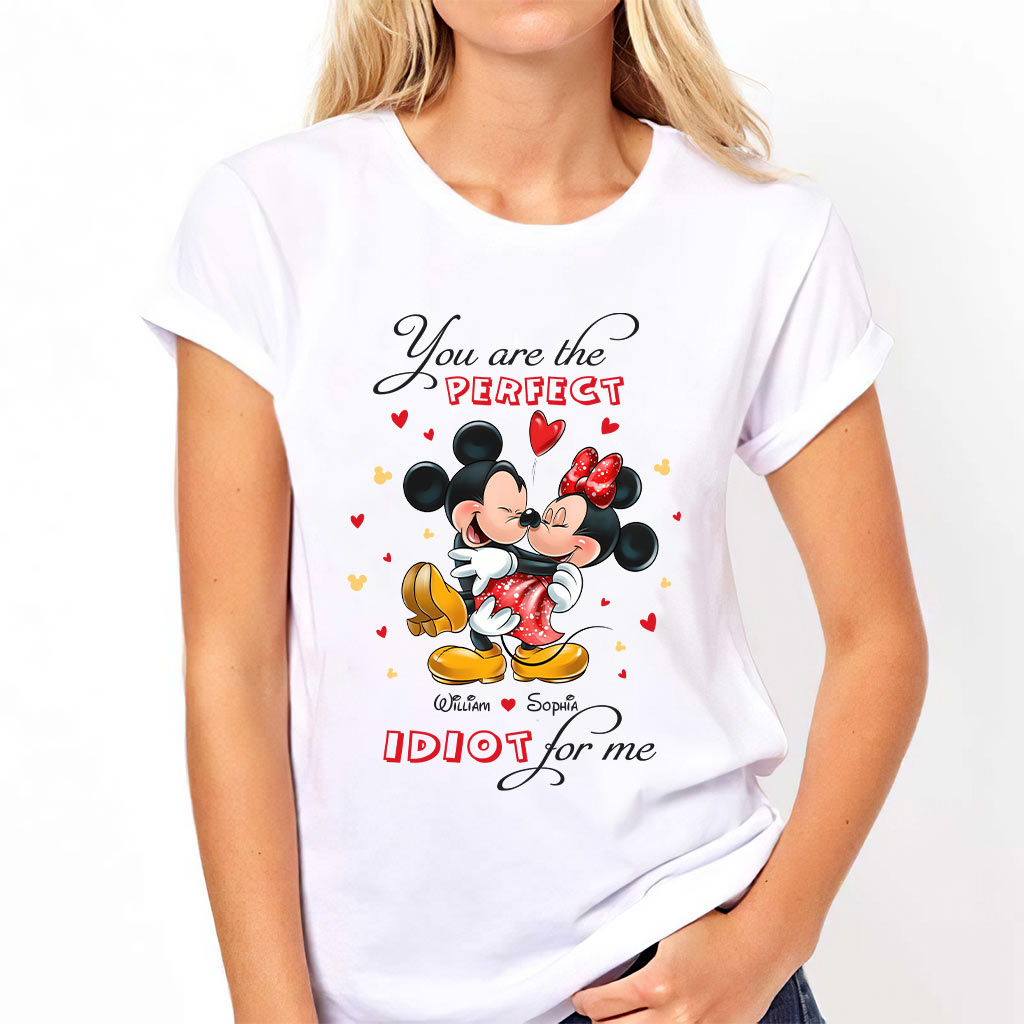 Perfect Idiot - Personalized Couple Mouse T-shirt and Hoodie