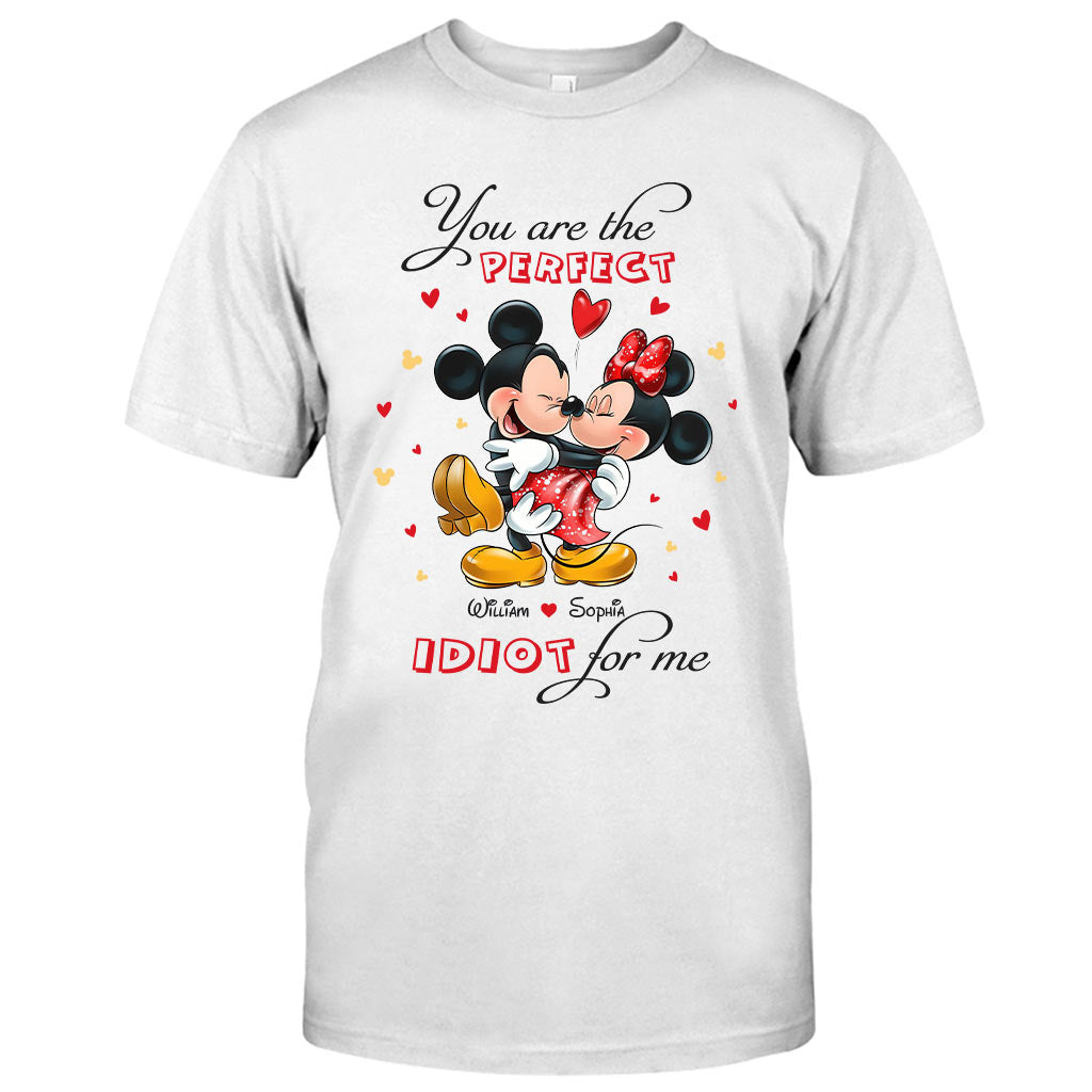 Perfect Idiot - Personalized Couple Mouse T-shirt and Hoodie