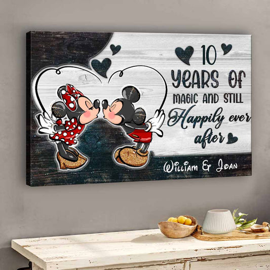 I'm Yours - Personalized Couple Mouse Canvas And Poster