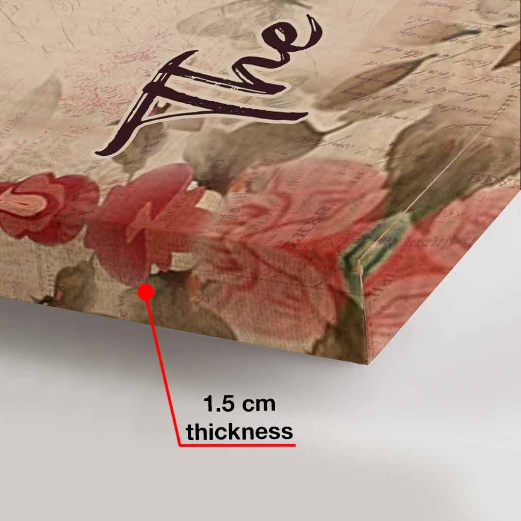 God Knew My Heart Needed You - Personalized Family Poster