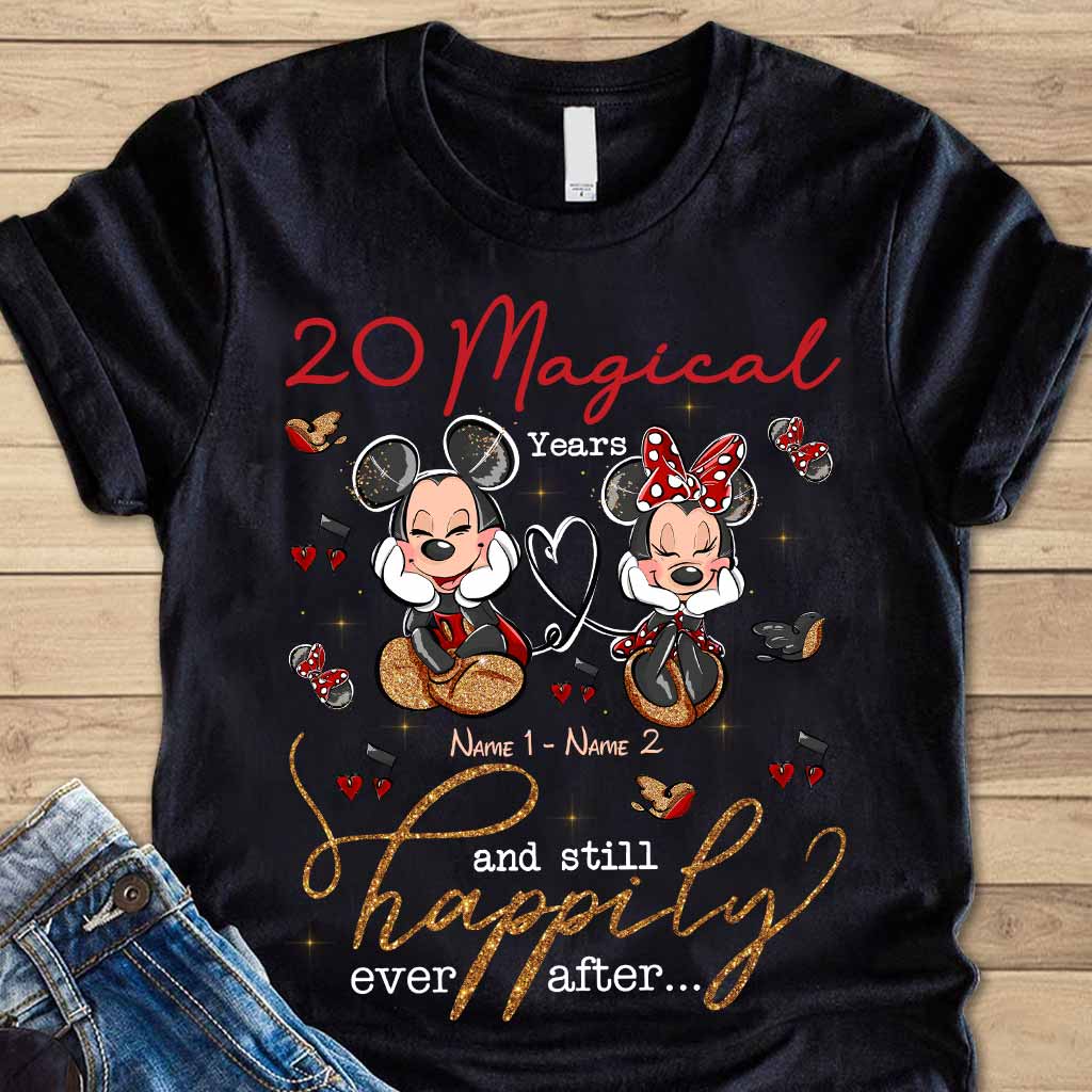 Still Happily Ever After - Personalized Couple Mouse T-shirt and Hoodie