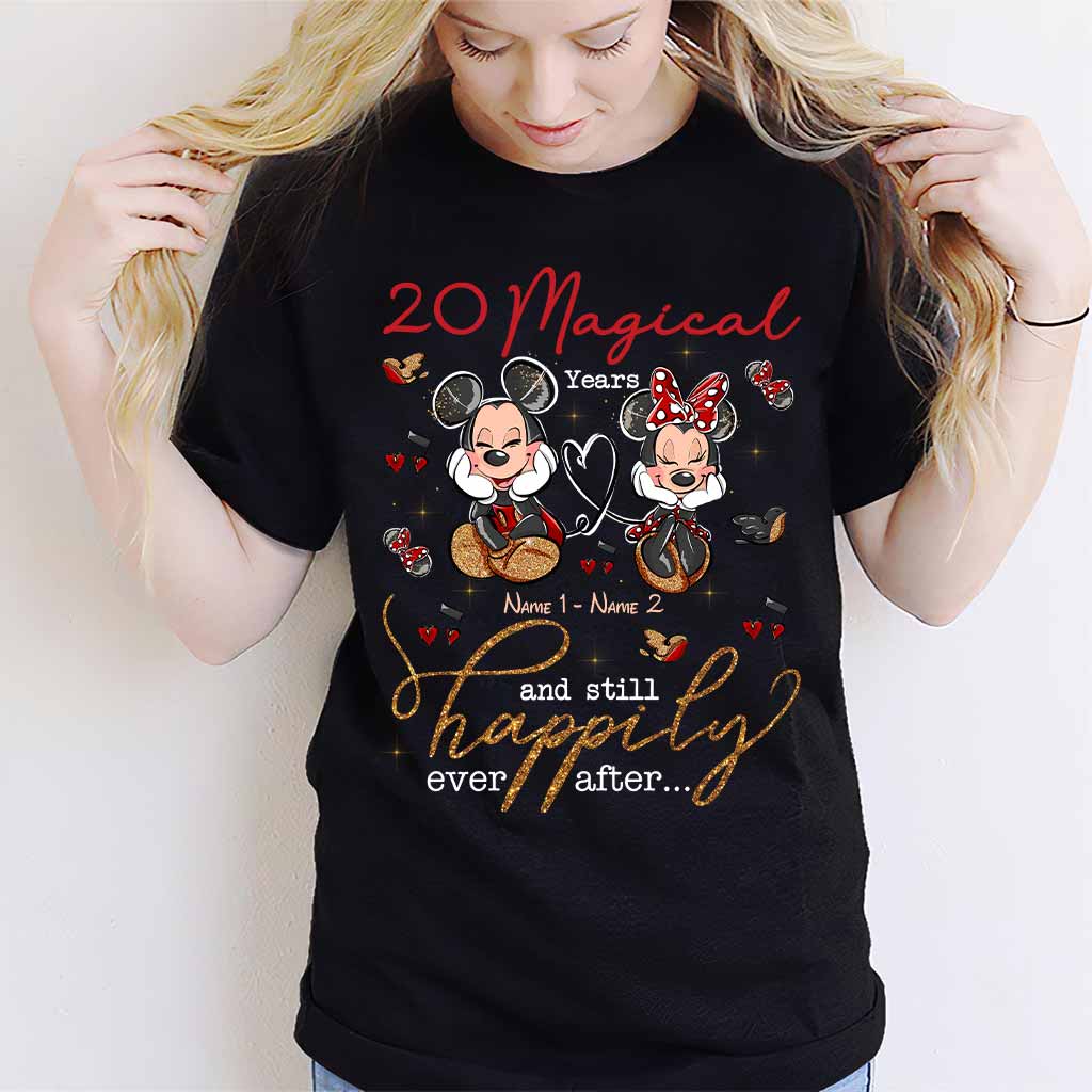 Still Happily Ever After - Personalized Couple Mouse T-shirt and Hoodie