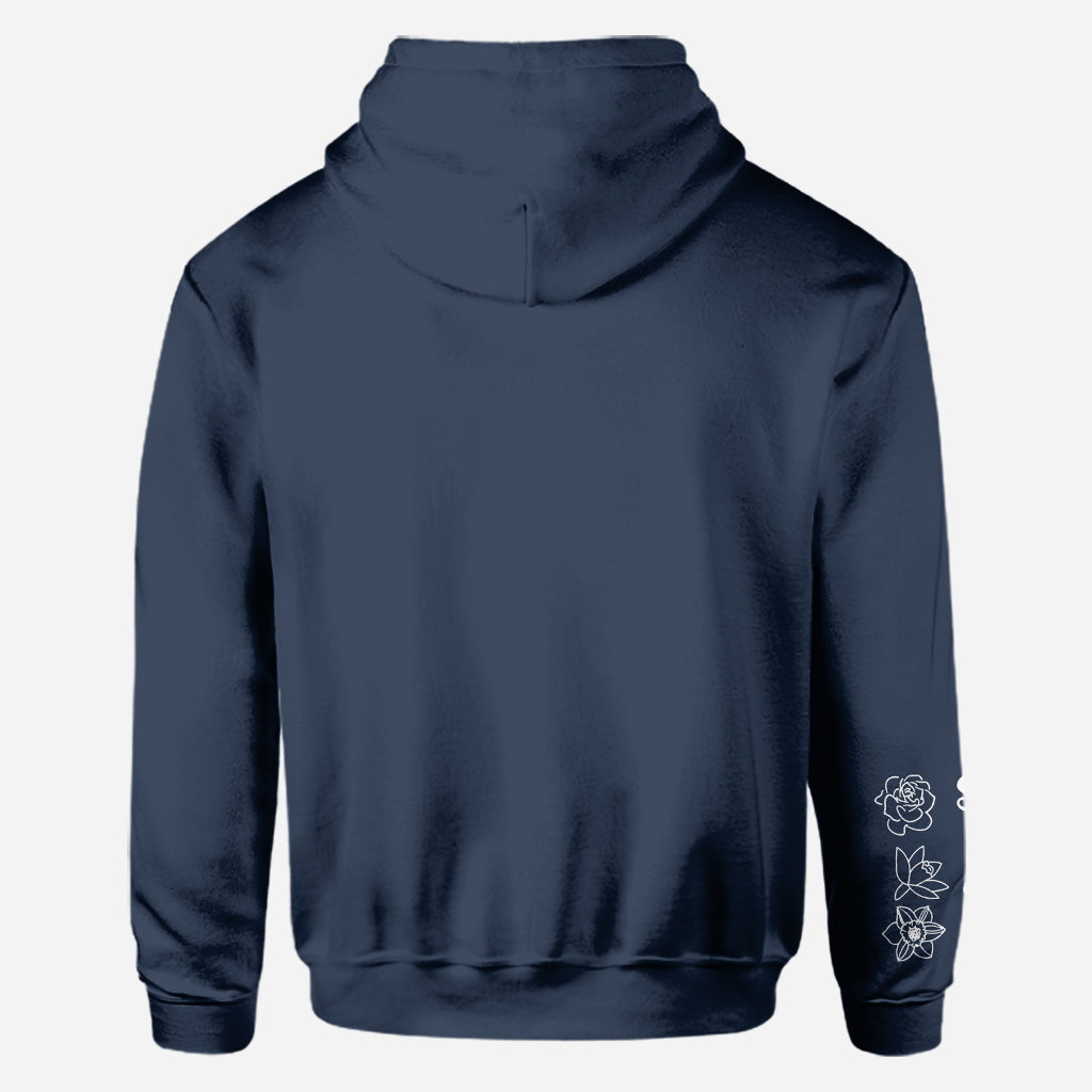 Nana's Flowers - Personalized Mother's Day Grandma All Over T-shirt And Hoodie