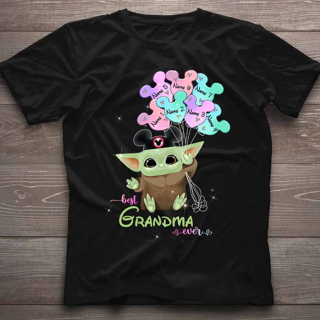 Best Grandma Ever - Personalized Mother's Day The Force T-shirt and Hoodie