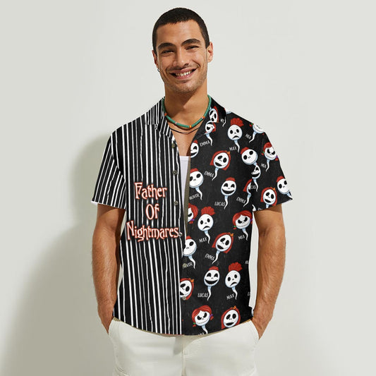 Father Of Nightmare - Personalized Nightmare Hawaiian Shirt