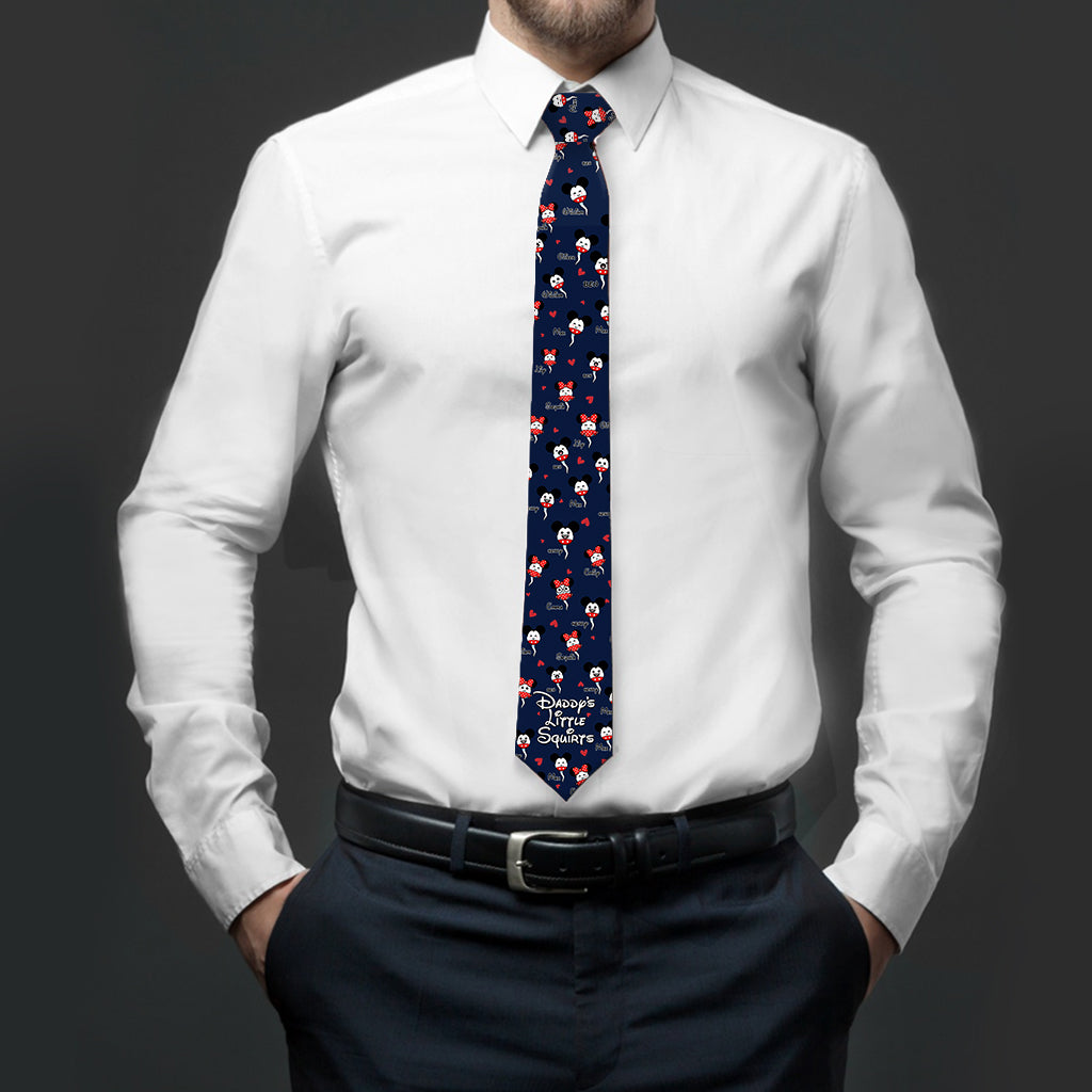 Daddy 's Little Squirts - Personalized Mouse Necktie