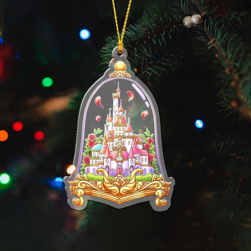Beast’s Castle - Christmas Mouse Transparent Ornament