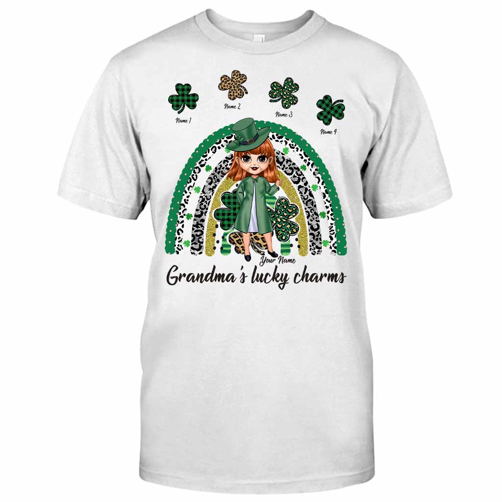 Irish One Lucky Grandma - Personalized Patrick's Day T-shirt and Hoodie