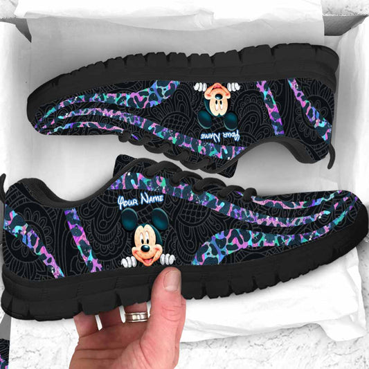Home Is Where The Magic Is - Personalized Mouse Sneakers