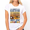 Best Dad Ever Father&#39;s Day - Guitar Personalized T-shirt And Hoodie