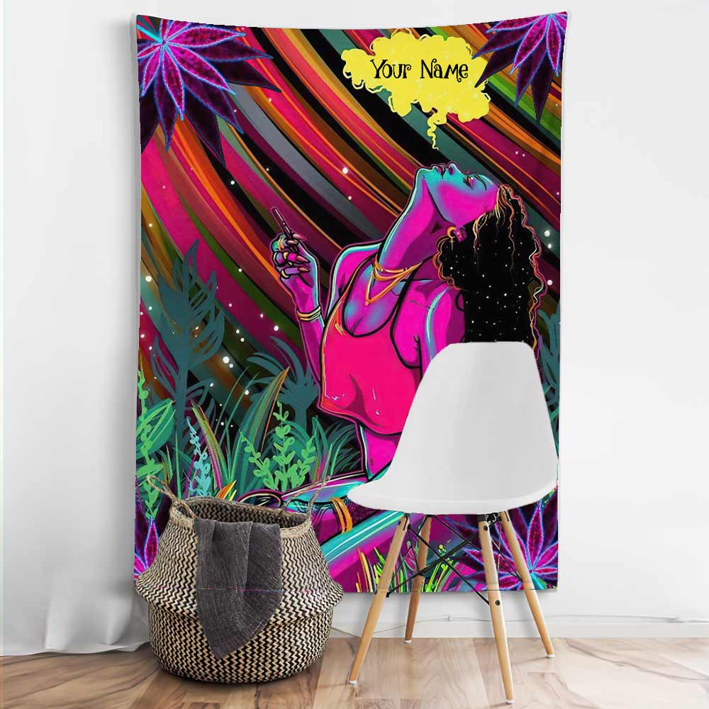 Magic Leaf - Personalized Weed Wall Tapestry