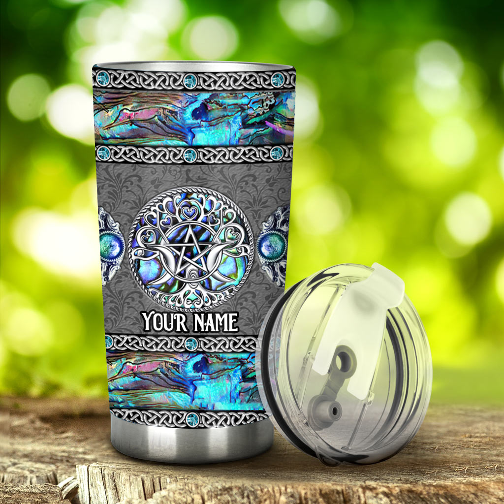 Triple Moon - Personalized Witch Tumbler