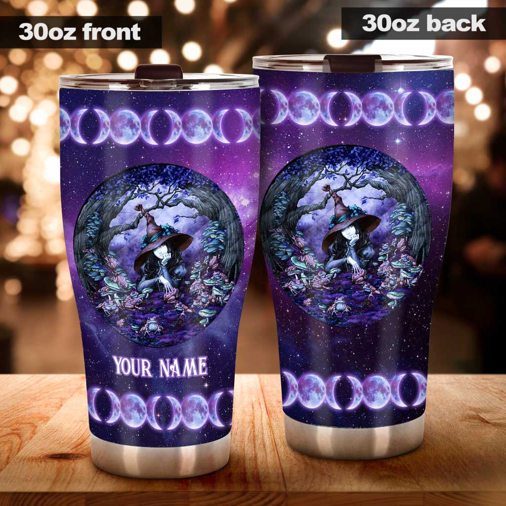 Triple Moon - Personalized Witch Tumbler