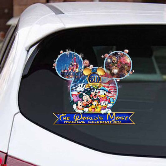 50 Years Of Magic - Mouse Decal Full