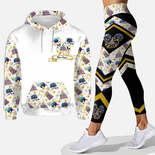 50th Anniversary Magical World Mouse Ears - Personalized Hoodie And Leggings