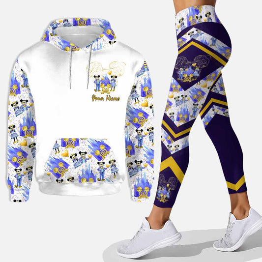 50th Anniversary Magic Kingdom Mouse Ears - Personalized Hoodie And Leggings