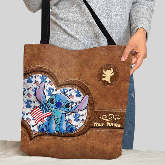 Ohana - Personalized Independence Day Ohana Tote Bag