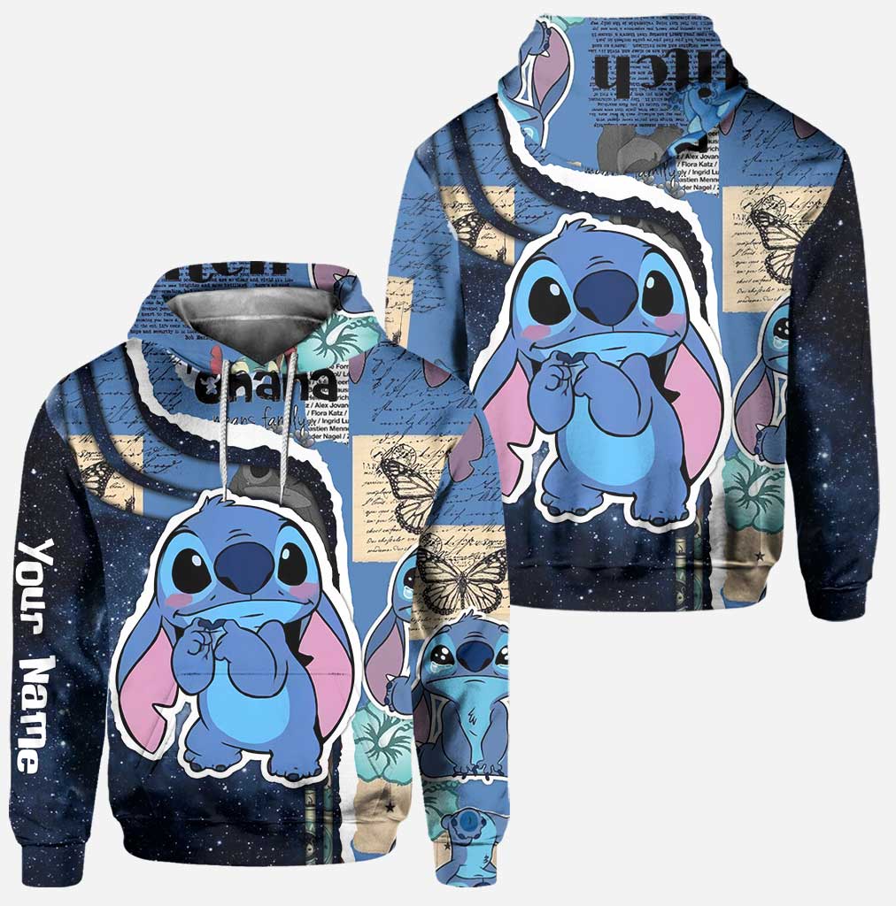 Ohana - Personalized Christmas Hoodie and Leggings