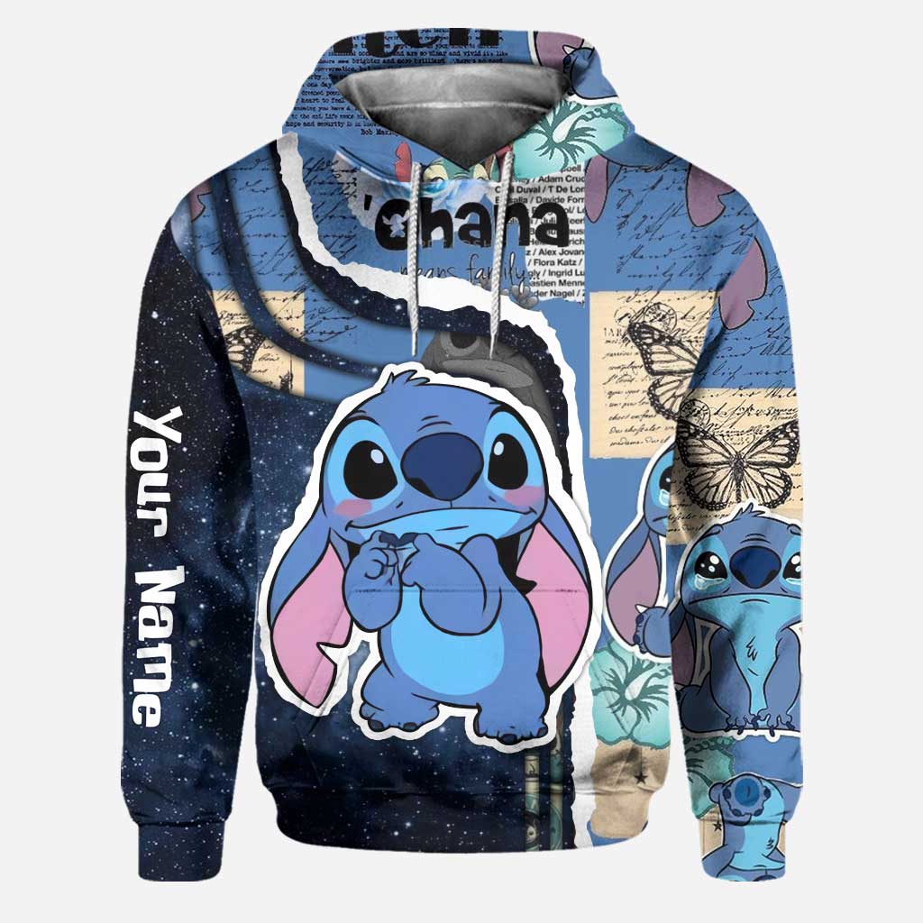 Ohana - Personalized Christmas Hoodie and Leggings