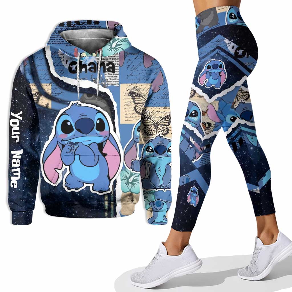 Ohana - Personalized Christmas Hoodie and Leggings