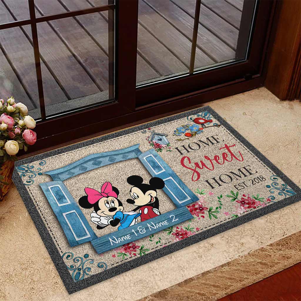 Home Sweet Home - Personalized Mouse Doormat