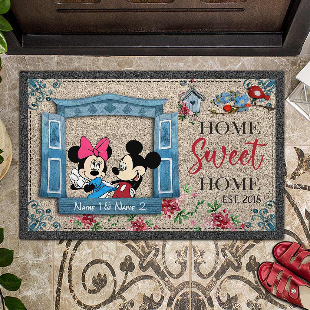 Home Sweet Home - Personalized Mouse Doormat