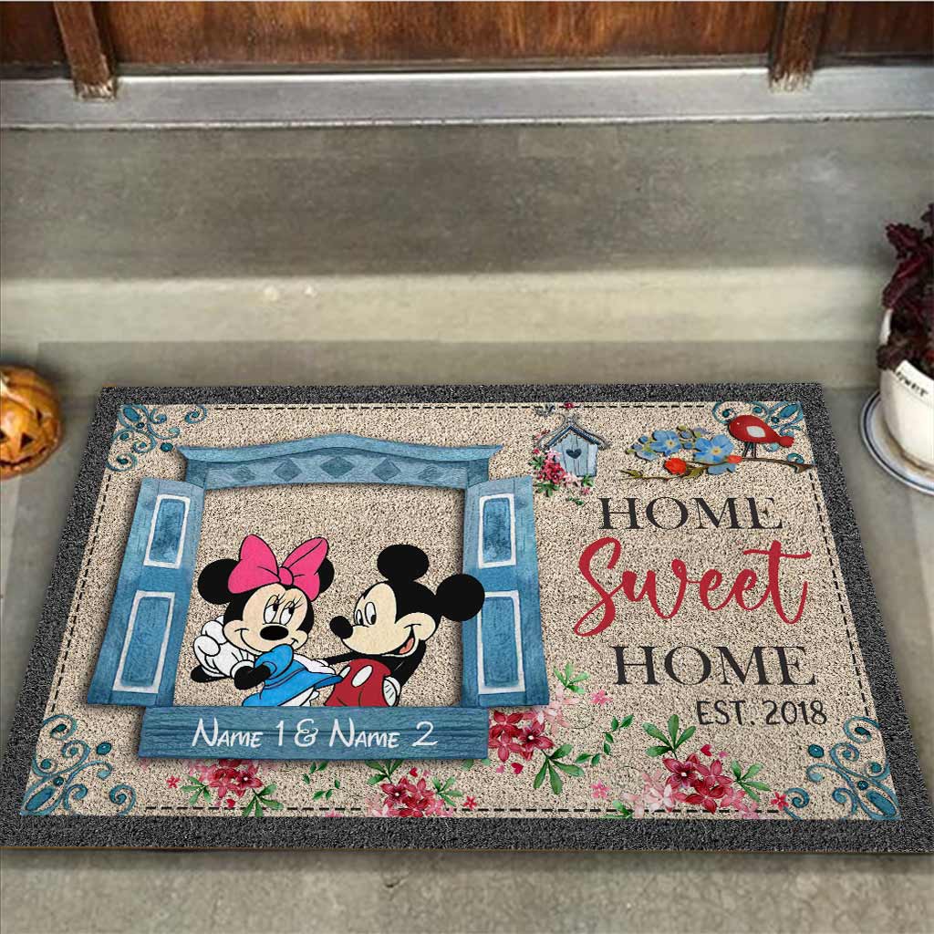 Home Sweet Home - Personalized Mouse Doormat