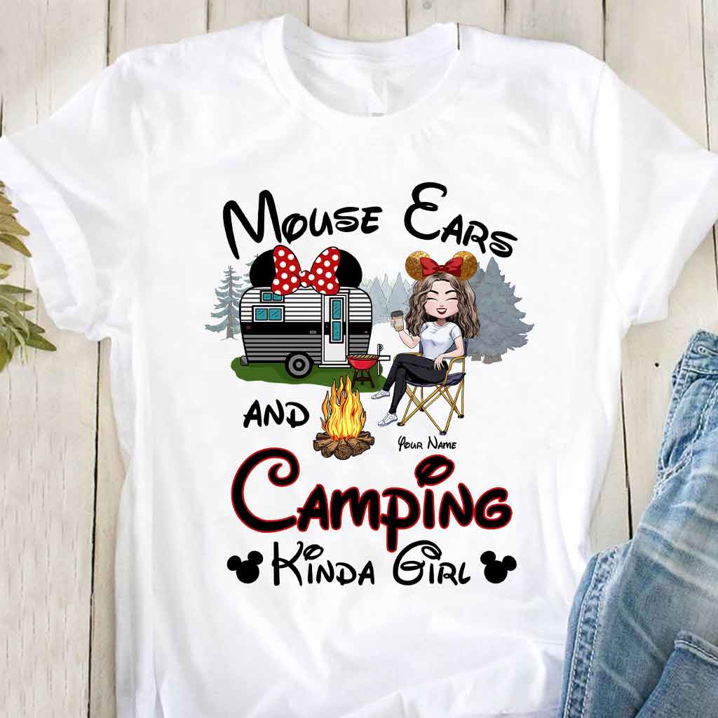 Camping Kinda Girl - Personalized T-shirt and Hoodie