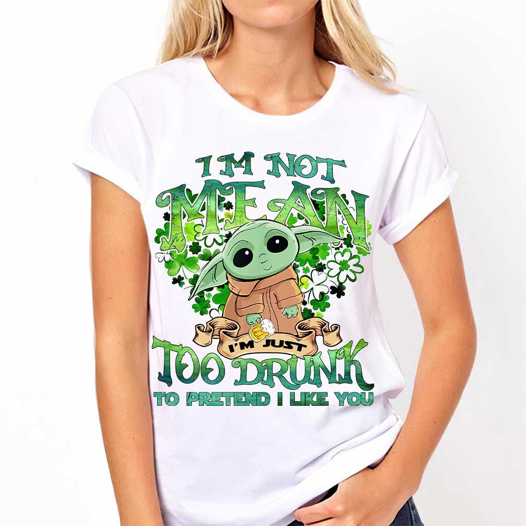 I'm Not Mean - St. Patrick's Day T-shirt and Hoodie