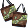 Salty Lil&#39; Beach - Turtle Personalized Tote Bag