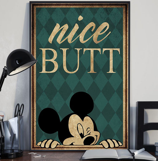 Nice Butt - Mouse Poster