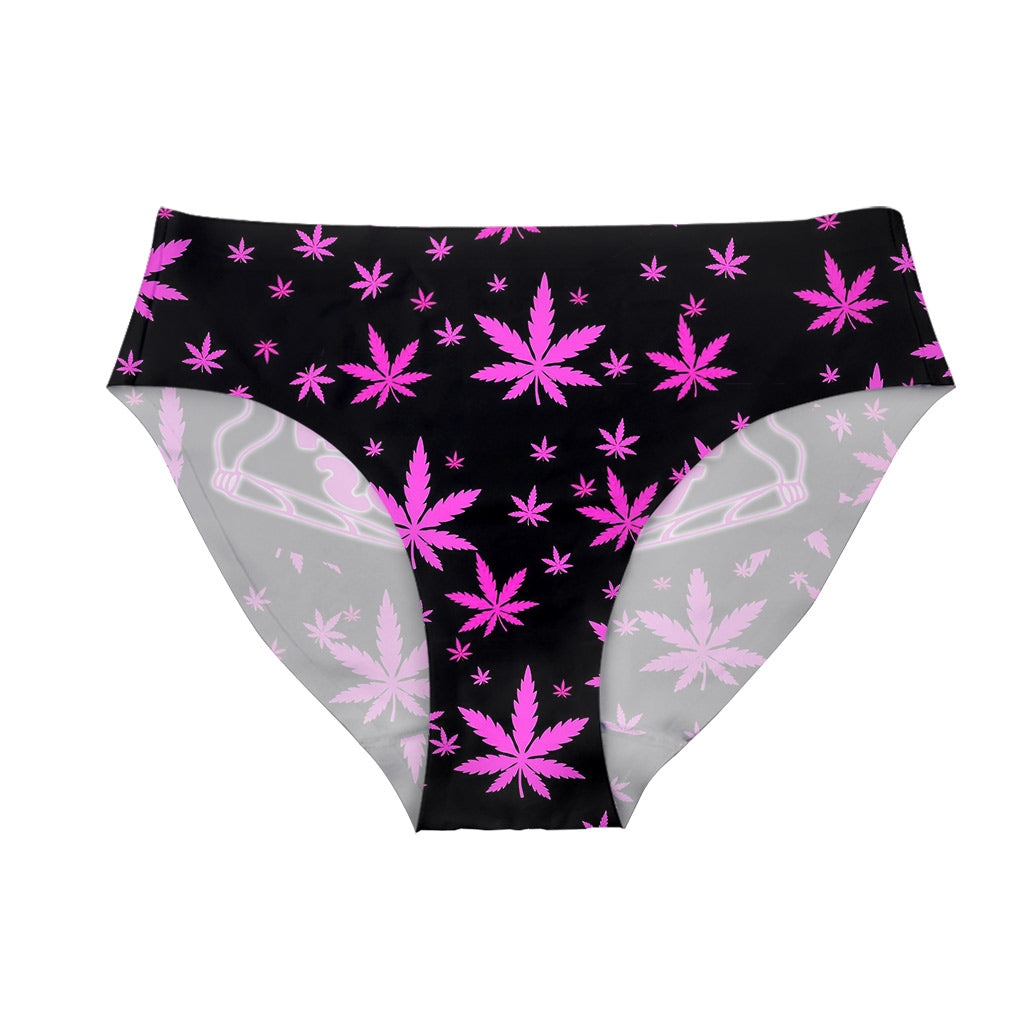 Puff Puff Hot Pink - Weed Women's Briefs