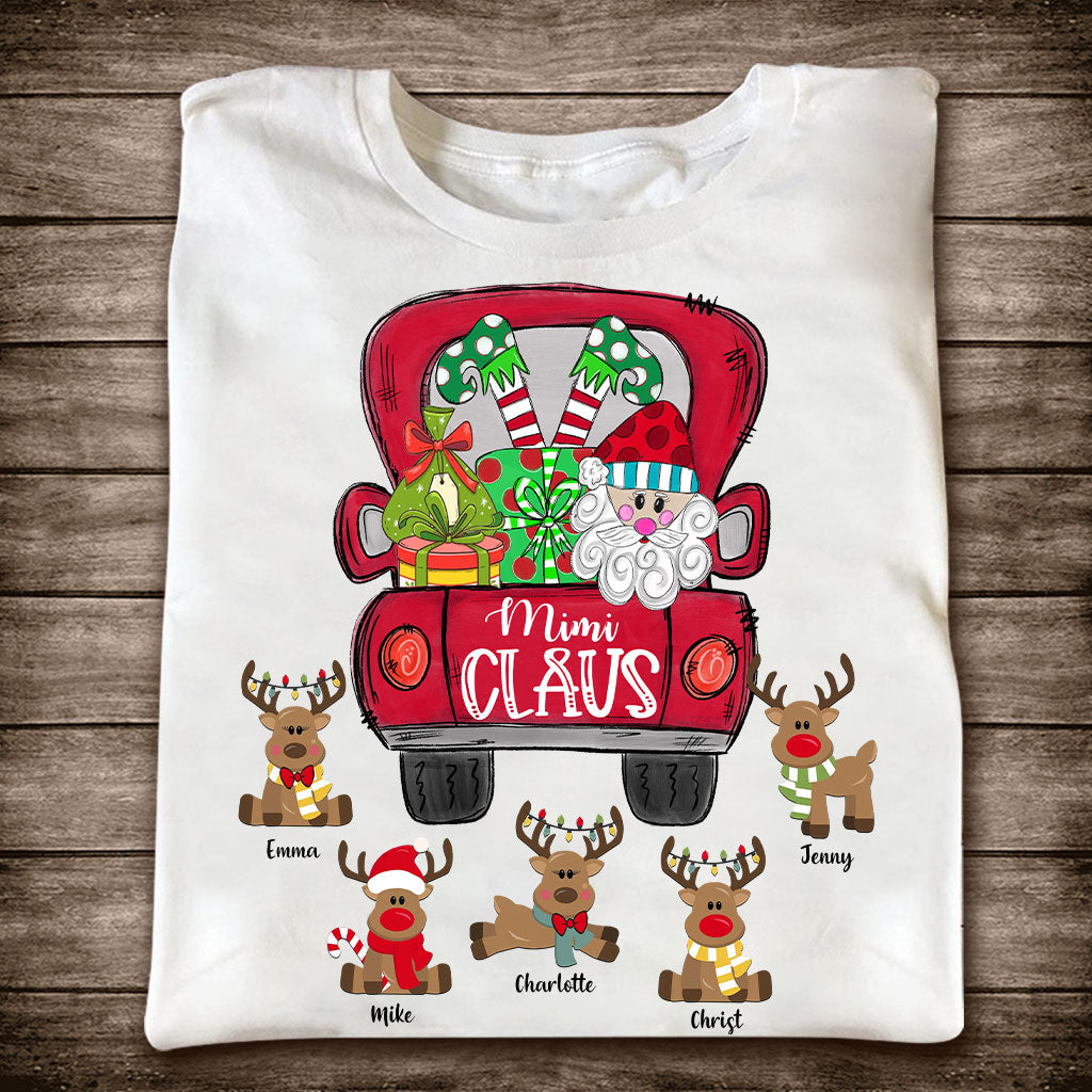 Mimi Claus - Personalized Grandma T-shirt and Hoodie