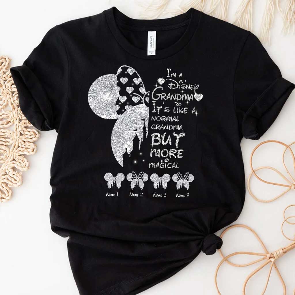 Magical Grandma - Personalized Mouse T-shirt and Hoodie