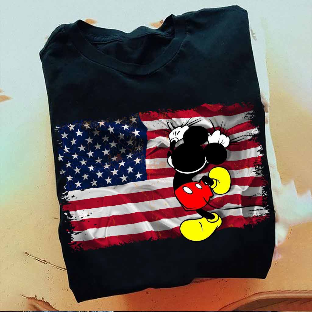 God Bless America - Independence Day Mouse T-shirt and Hoodie