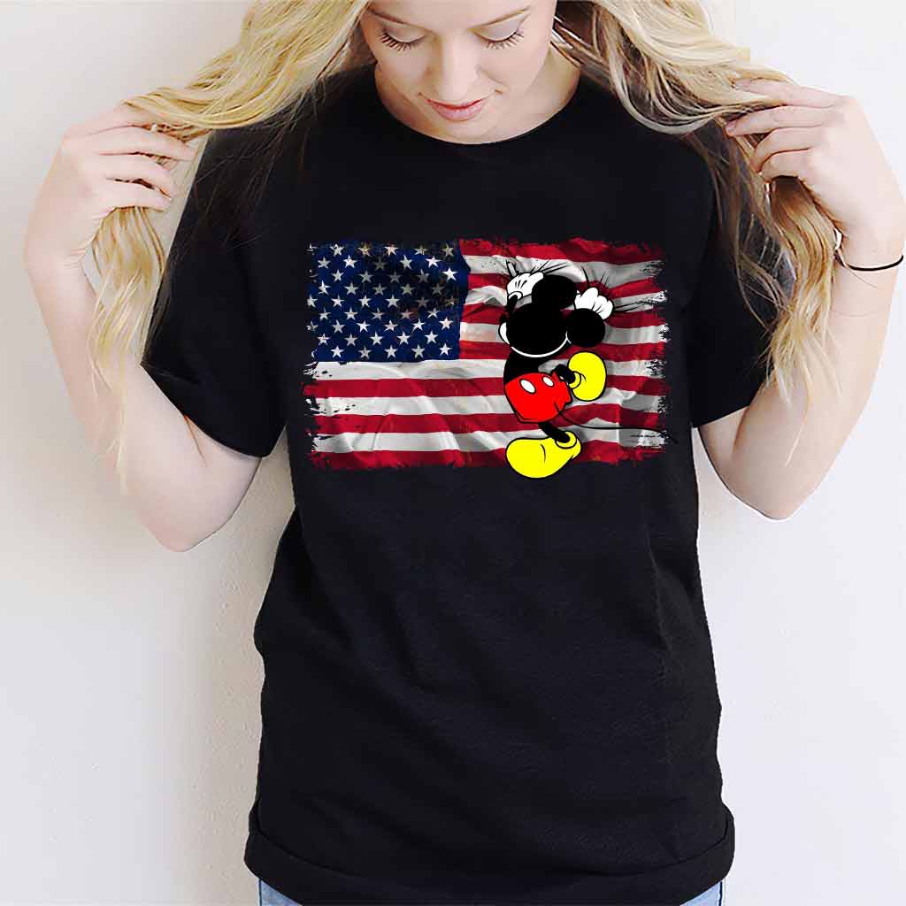 God Bless America - Independence Day Mouse T-shirt and Hoodie
